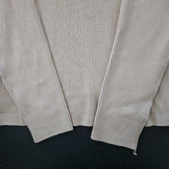 NWT - Max Studio Silk Blend Tan Jersey - Size XL - Picture 8 of 8